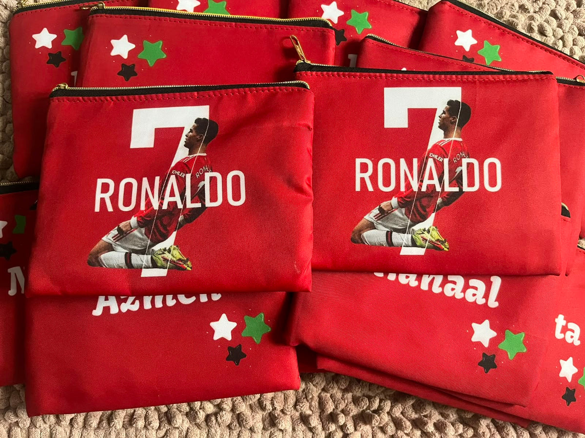Football Theme Pouches