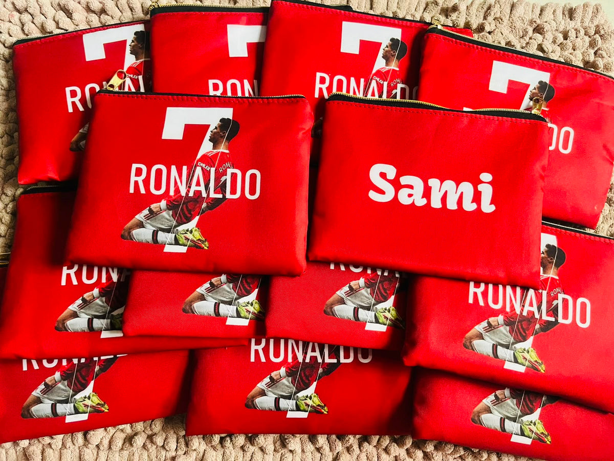 Football Theme Pouches