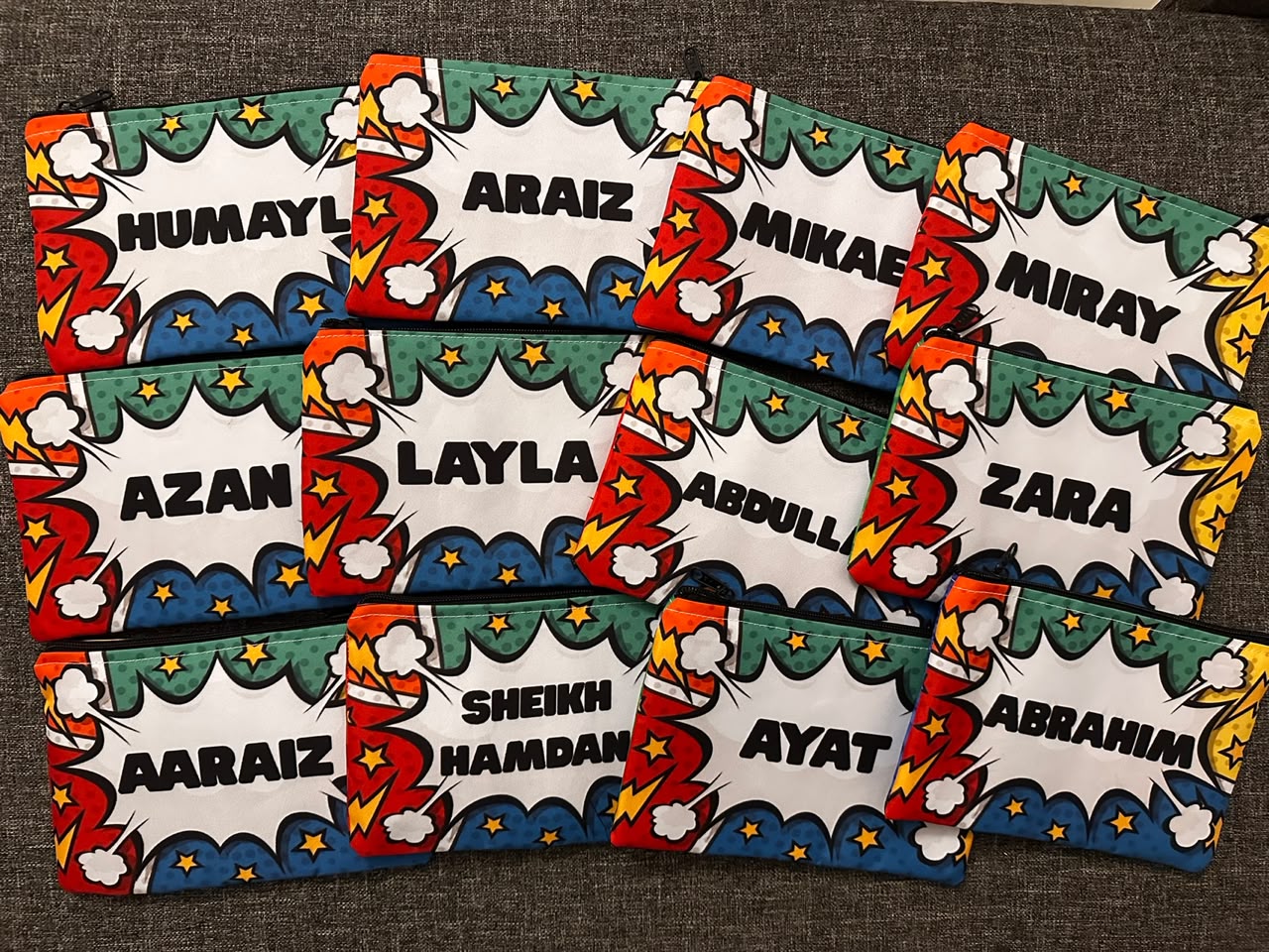 Personalised Pouches