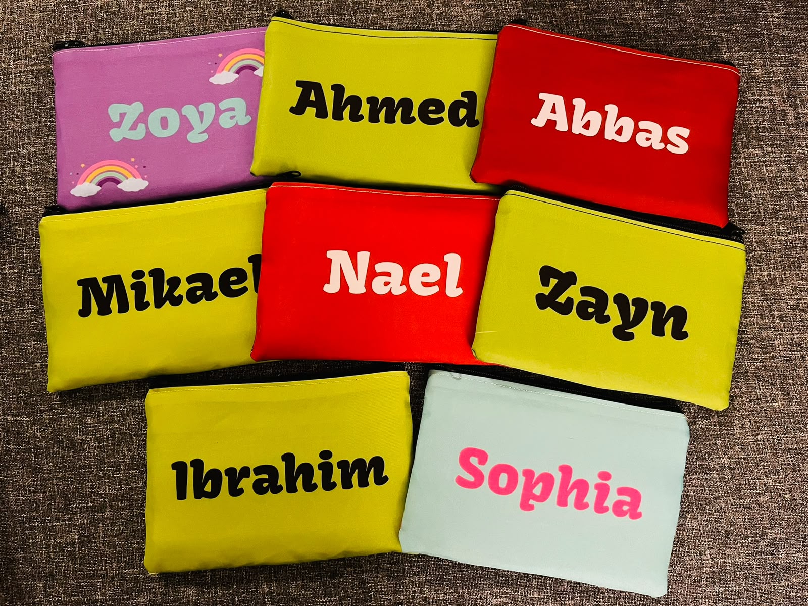 Personalised Pouches