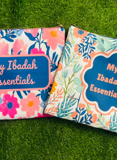 Floral Print Pouches