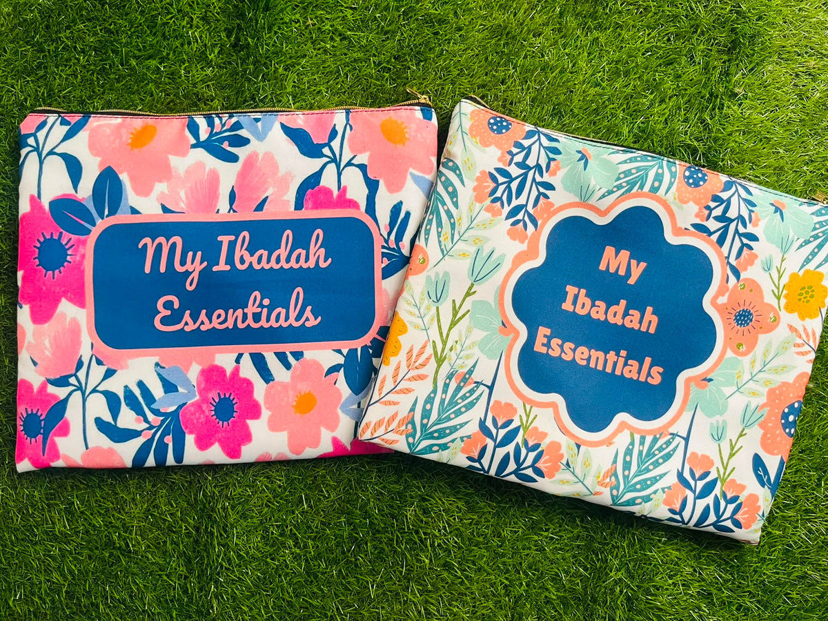 Floral Print Pouches