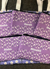 Floral Print Pouches