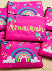 Rainbow Theme Pouches