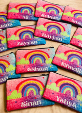 Rainbow Theme Pouches
