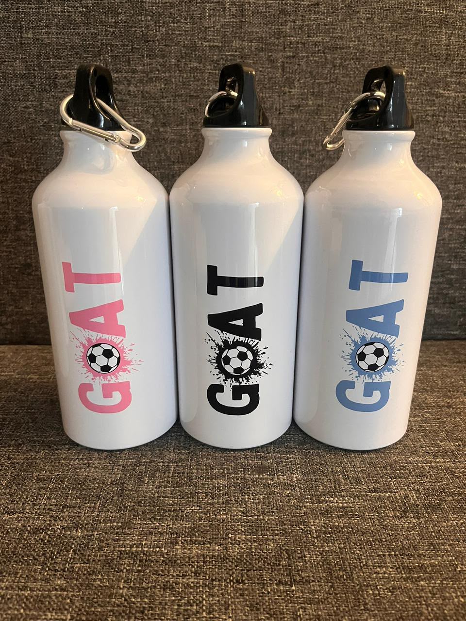 Football Themed Bottles