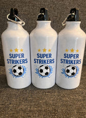 Football Themed Bottles